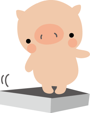 豚 子ぶた のイラスト 無料イラスト フリー素材