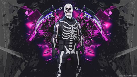 skull trooper   hd fortnite battle royale wallpaper