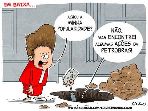 Dilma esta à procura da sua popularidade