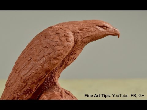 On-Line Sculpture Course: How to Model An Eagle in Clay