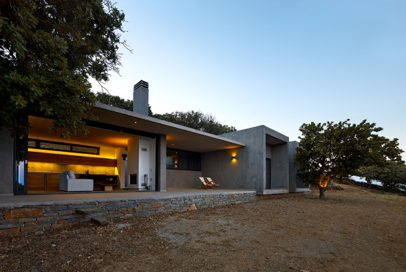 Vivienda en una isla