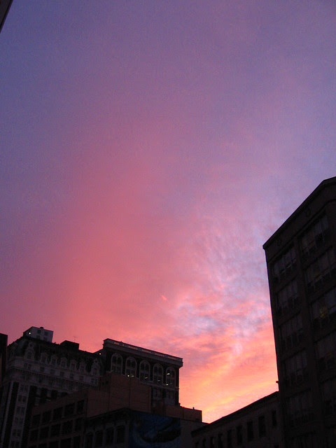 autumn sunset