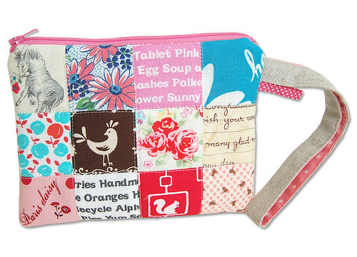 Patchwork Wristlet