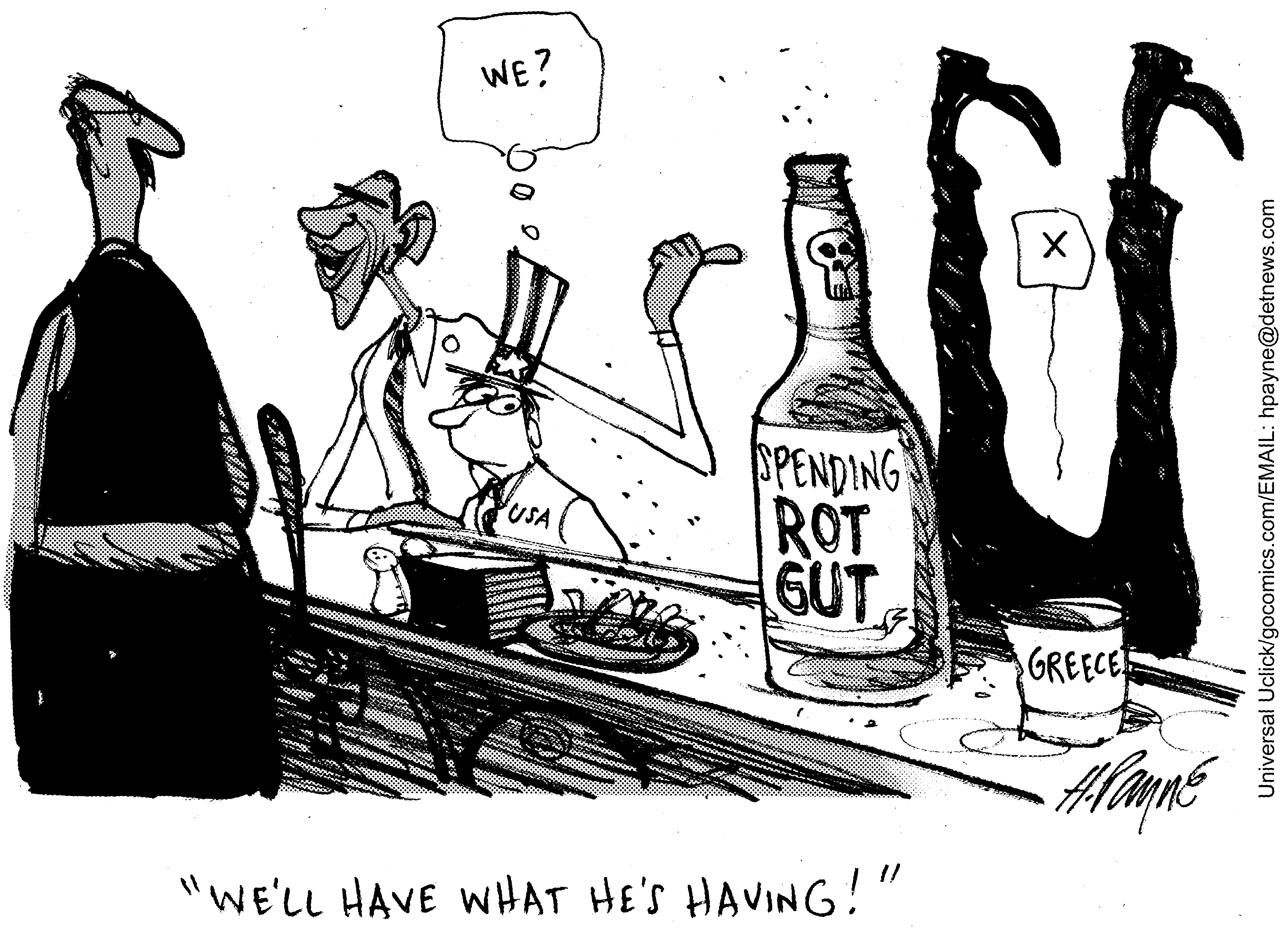 Cartoon by Daryl Cagle