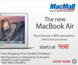 The new MacBook Air. All the power you want. All day long. 