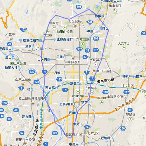 簡単に地図上の広がりを比較できるウェブサービス Colorless Green Histories