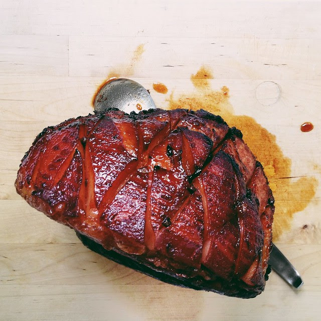 aromatic christmas ham
