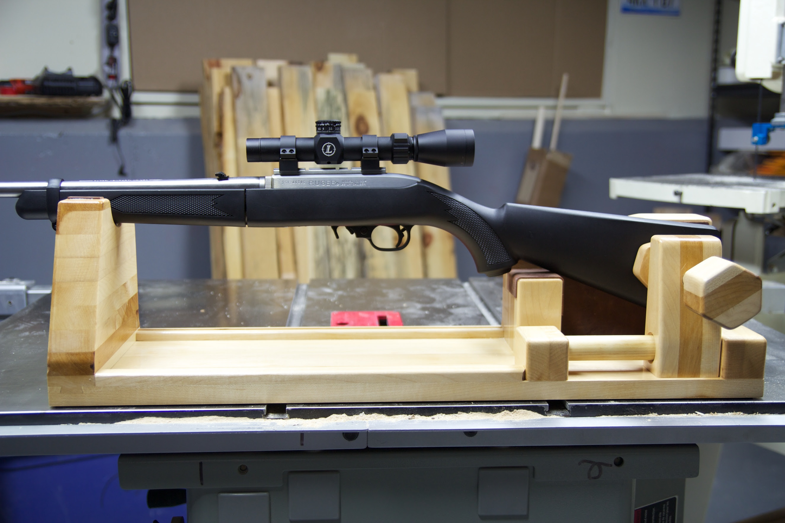 Wood Gun Cleaning Box Plans
