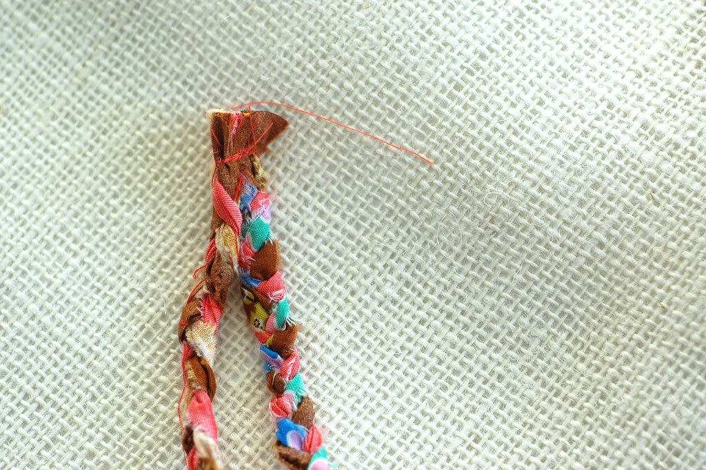 sew ends together