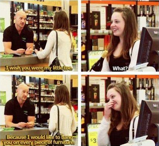 Furniture Pick Up Line