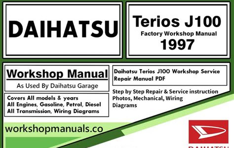 Read daihatsu service repair manual Paperback PDF