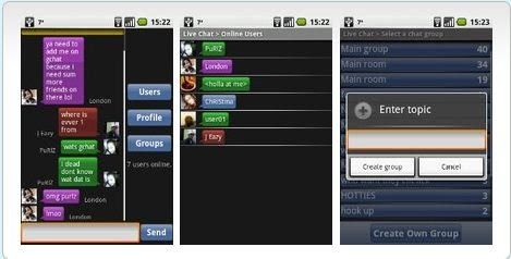 Live-Chat-android app