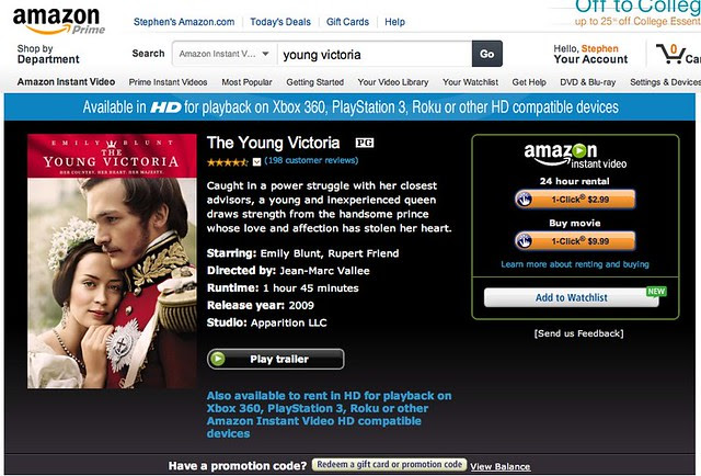 Amazon.com: The Young Victoria: Emily Blunt, Rupert Friend, Paul Bettany, Miranda Richardson: Amazon Instant Video