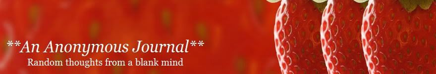 ** An Anonymous Journal **