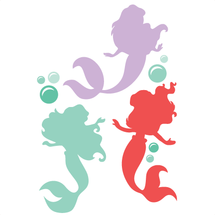 Download Baby Mermaid Silhouette at GetDrawings | Free download