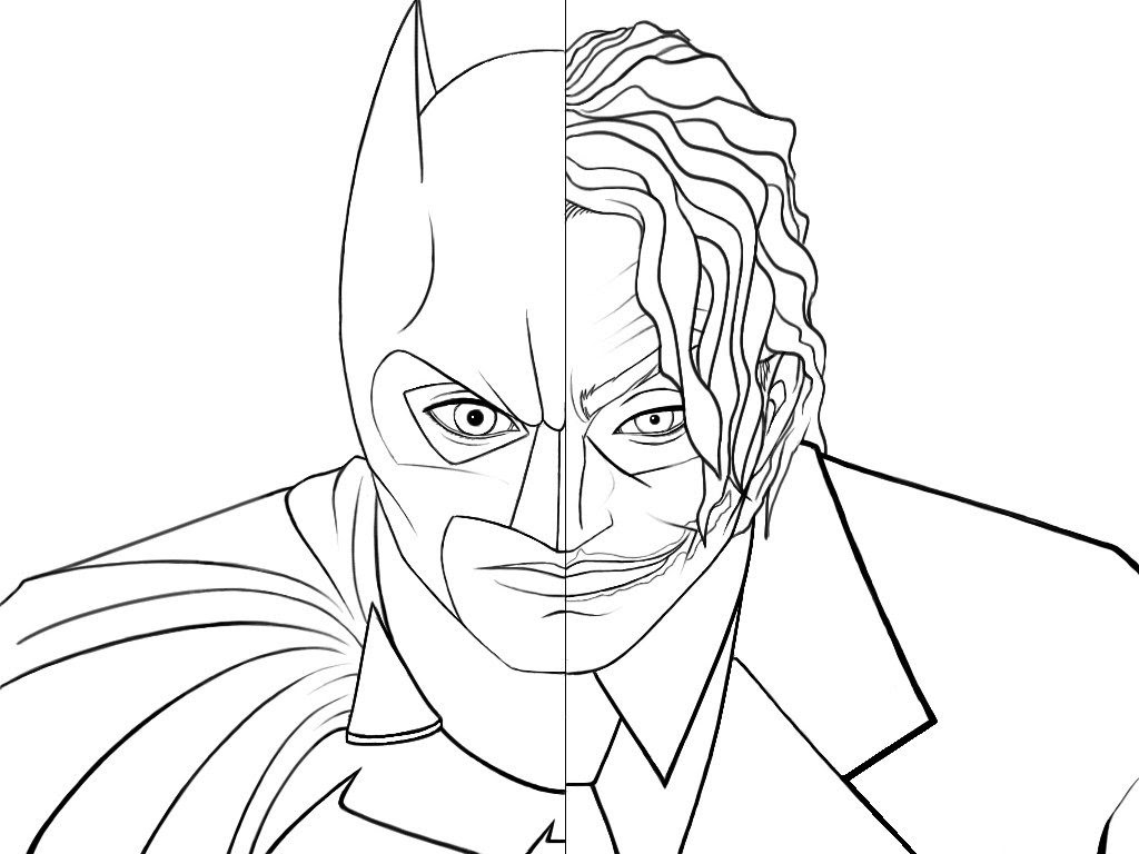 Joker Coloring Pages Free Online - Coloring Pages: Batman Free Downloadable Coloring Pages / View larger image image credit: