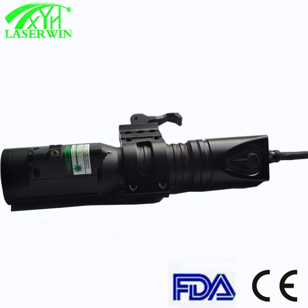 1000 lumen high powerful led flashlight military green laser sight for long rifle