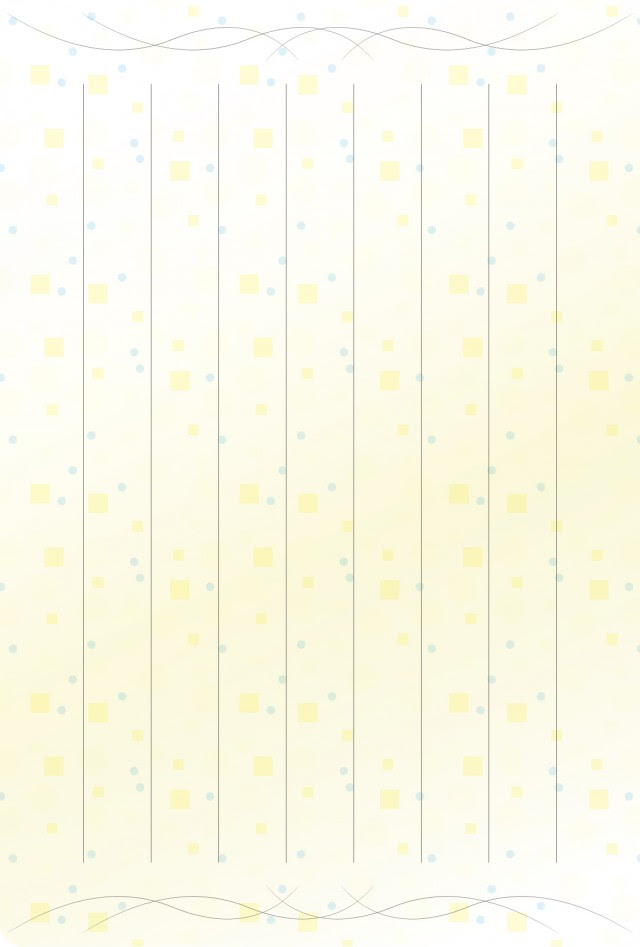 可愛いドット柄便箋 縦書 のひな形 無料の雛形 書式 テンプレート 書き方 ひな形の知りたい