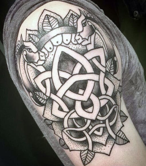 40 Celtic Tattoos For Men - Cool Knots And Complex Curves