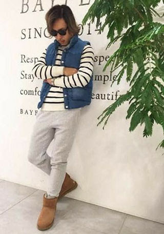 あなたの髪型 新鮮なムートン Ugg コーデ メンズ