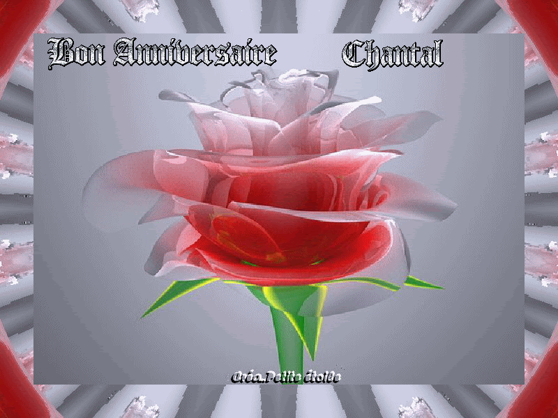 Joyeux Anniversaire Chantal