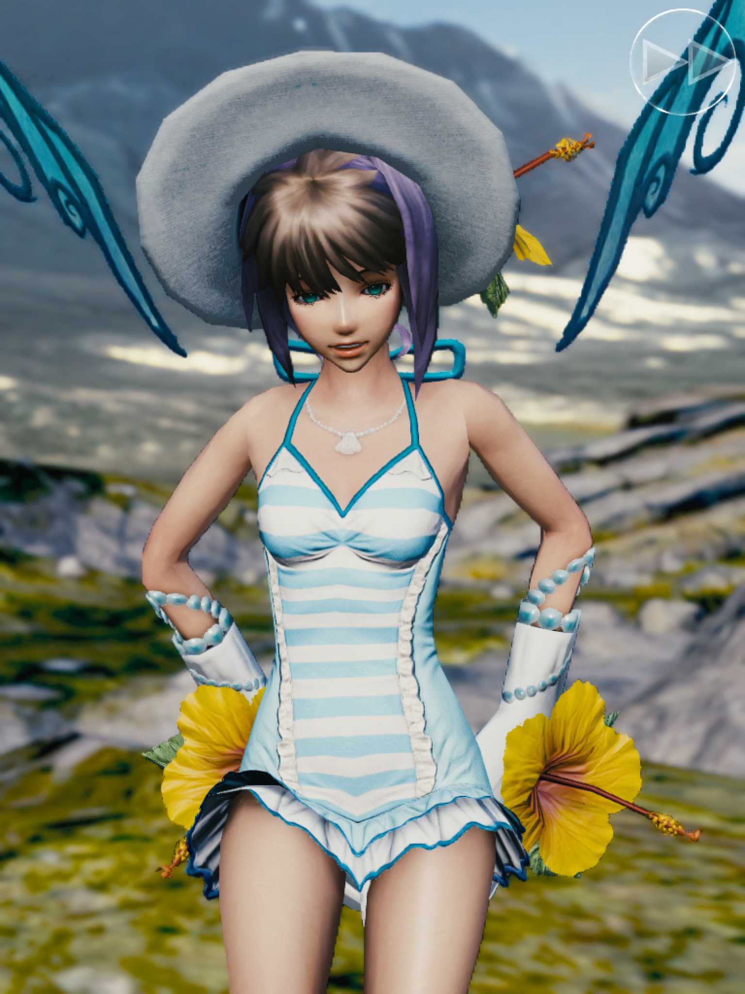 メビウスff エコーの衣装はリゾートがお気に入りなんだけどあまり使ってる人見ない メビウスファイナルファンタジーおまとめ