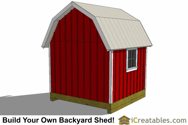 10x10 Barn Shed Plans | Gambrel Shed Plans