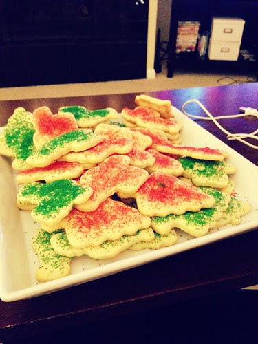 Christmas cookies.