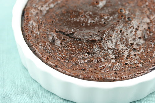 Soft Chocolate and Blueberry Tart