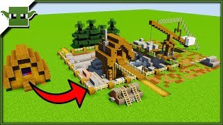 Minecraft Village Transformation Stone Cutter S House 1 14 Update Snowy Village Minecraftvideos Tv