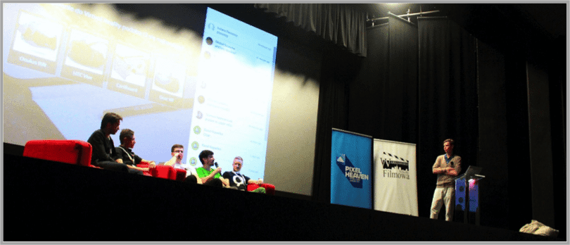 Conference stage picture - interactive conference