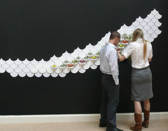 maruja fuentes, green design, living wall, indoor greenery, sustainable wall tiles, green pockets
