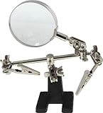 SE MZ101B Helping Hands with Magnifying Glass