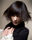 Sanrizz medium length hairstyle