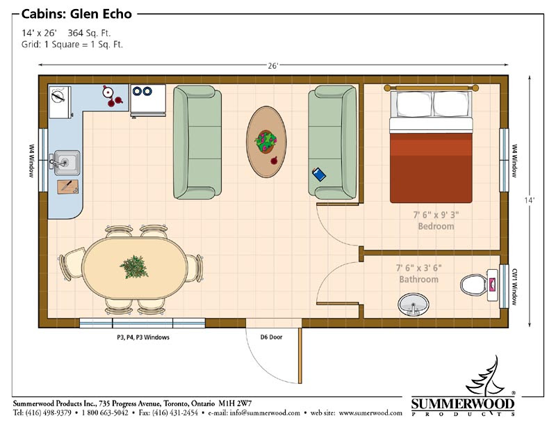Pool House Floor Plans