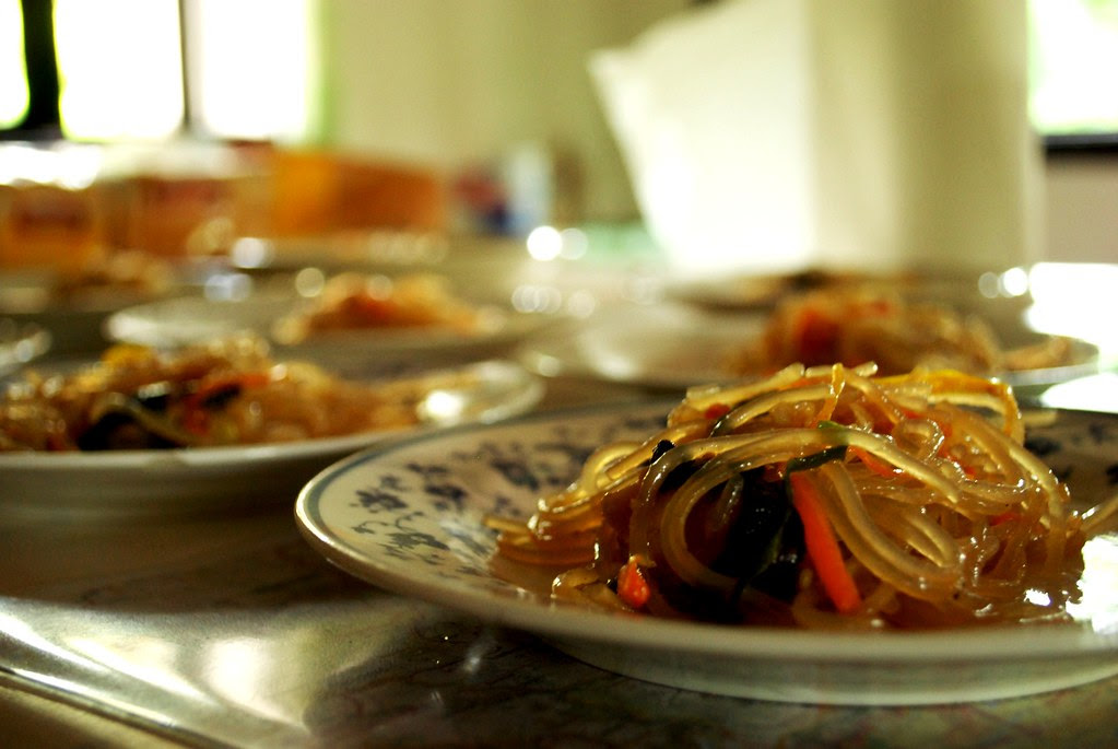 Burmese bean noodles ("winter noodles") 冬粉