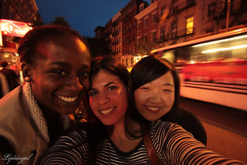 three bloggers and a bus