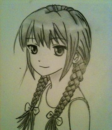 Girl with braids Girl with braids