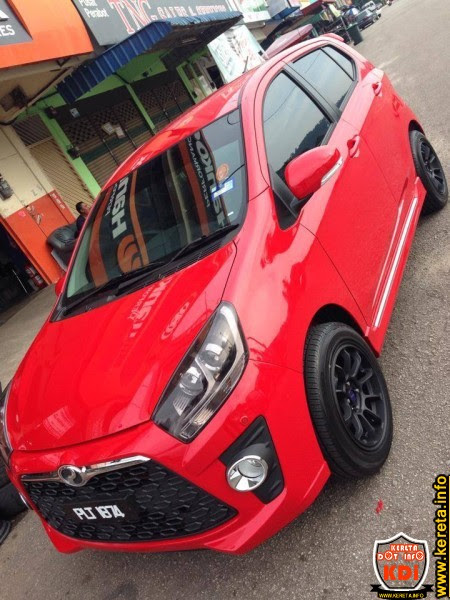 MODIFIED PERODUA AXIA SE ADVANCE WITH ROTA SPORT RIM