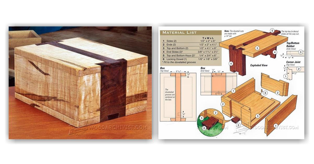 Puzzle Box Plans � WoodArchivist