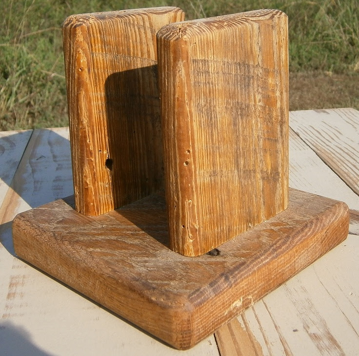 Reclaimed Barnwood Napkin Holder. $10.00, via Etsy.