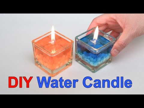 DIY Beautiful Water Candle!