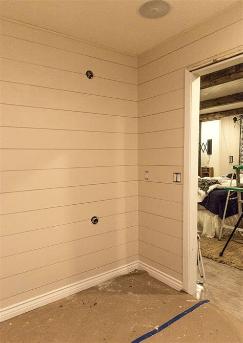 Bathroom mold is an unhealthy problem that should be addressed as soon as you spot it. DIY Shiplap Video Tutorial, the easy and inexpensive way