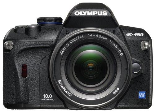 Olympus E-450 Digital SLR Camera (14-42mm Lens Kit)