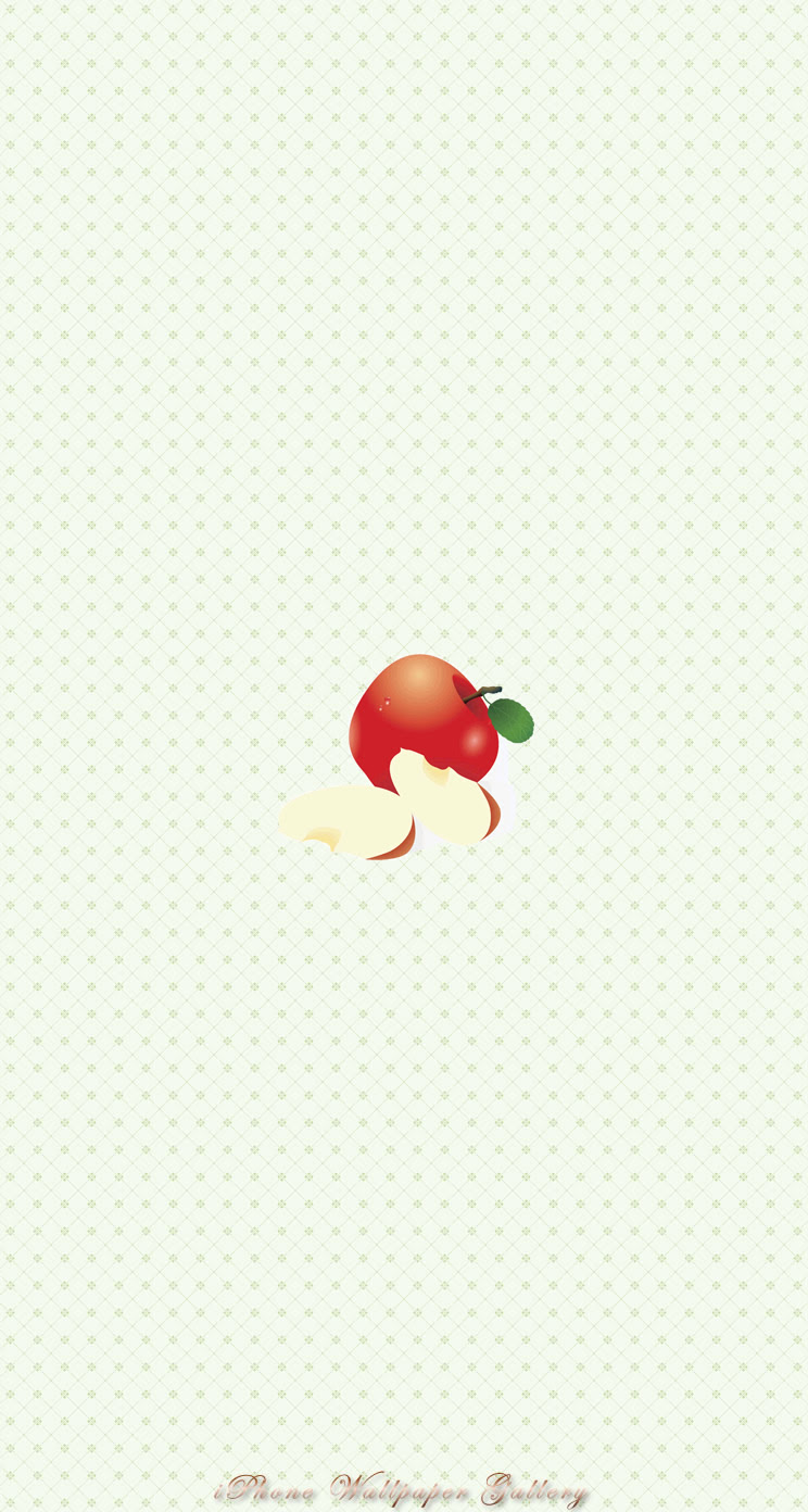 Iphone5 壁紙館 アート作品 赤リンゴ 2 Free Iphone Wallpaper Gallery Arttistic Designs