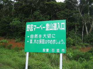 野底マーペー登山