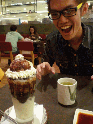 Yao and Choco Banana