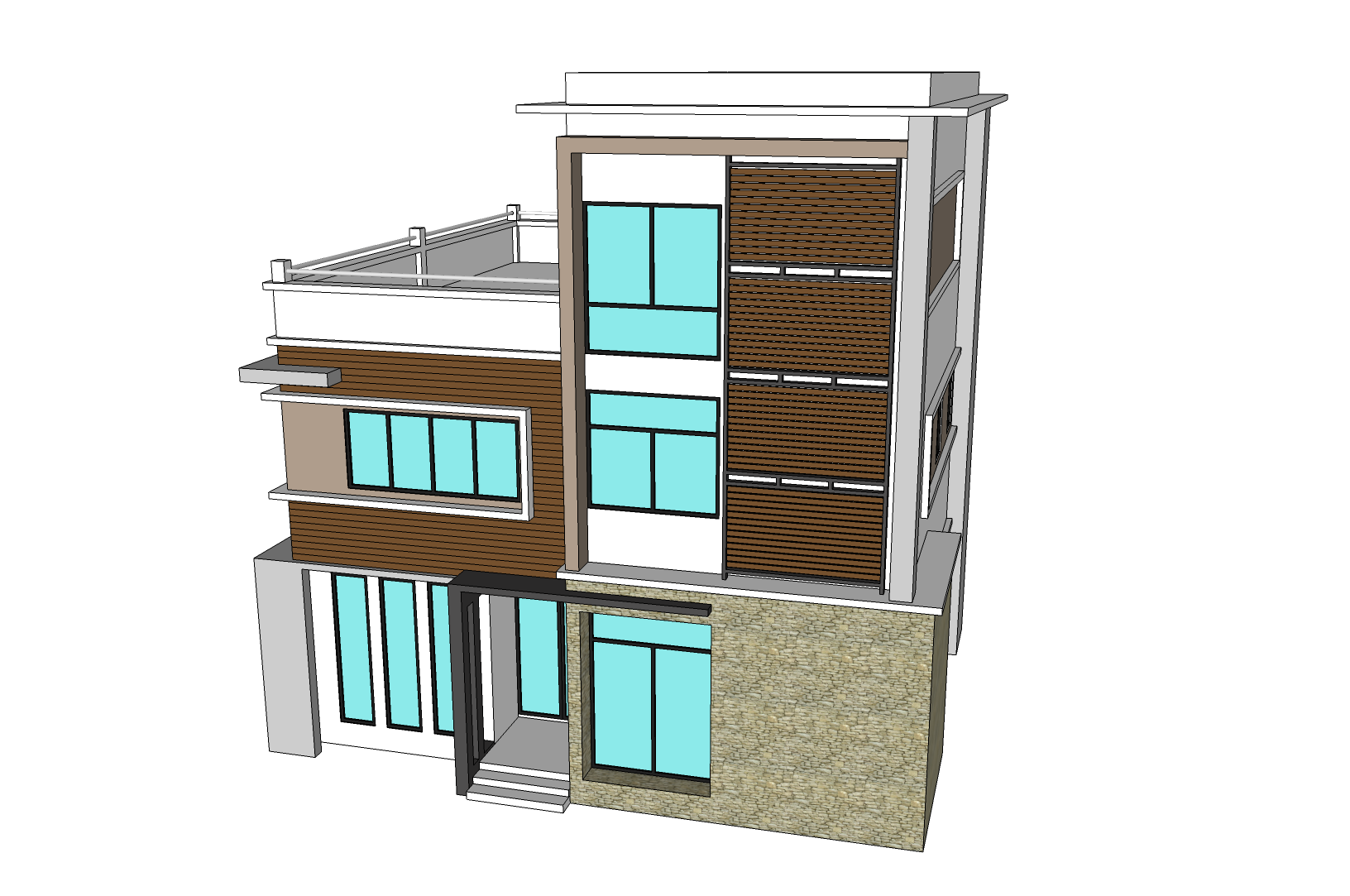 3 Storey Town House Office NKD