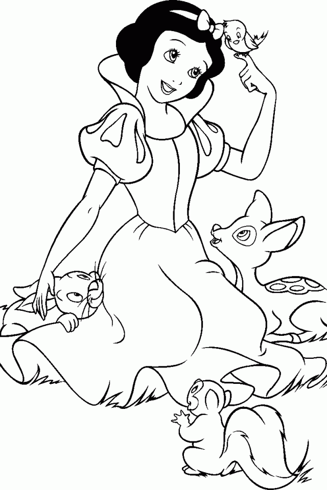 Free Snow White Coloring Book Download Free Clip Art Free Clip