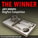The Winner Anti Korupsi BlogPost Competition